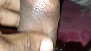 Girlfriend hot pussy creamed pussy in bedroom