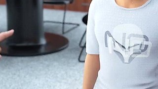 Sexy Teacher Dominates Her Student and Makes Him Lick Her Pussy