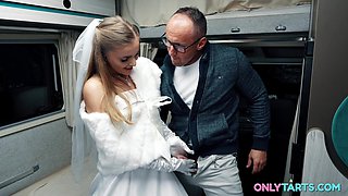 Shocking News - Runaway Bride Fucks Random Truck Driver