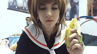 Skinny Redhead With Glasses amp Stockings Toys Play