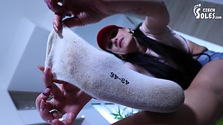 Smelly Gym Feet and Socks JOI