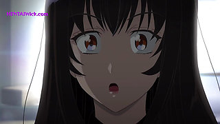 Accidentaly Massive Face Sitting and Pussy Eating for Hairy LandLady - Anime Hentai - ENG Sub