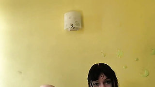 Step Sister Fingering Dick and Jerking off Foot Fetish