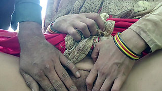 OutDoor Bhabhi's Boobs Come Out