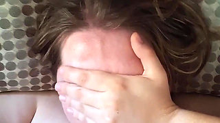 Big Boobs German Teen blows cock and gets cumshot in mouth