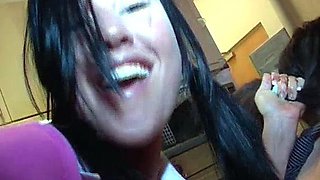 Mexicana blowjob with her big boobs