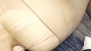 Guy and a Girl with a Strap on DP Her Girlfriend in FFM Threesome