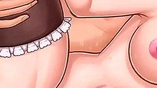 Horny Warp - Part 9 - Horny Maid Fucked by a Guest! by Loveskysan69