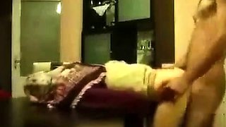 Arab Threesome on Table