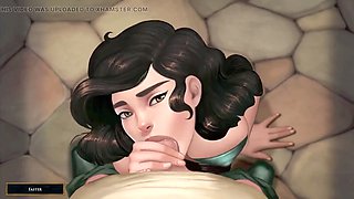 Epic hentai adventure with big boobs and legendary anime action