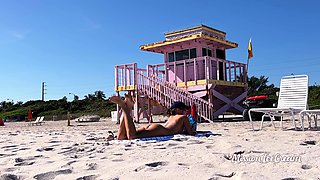 Sexdate amateurs at the public beach 2