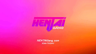 Horny MILF Seduces Gamer Boy at Friend's Apartment - HENTAI UNCENSORED (Subtitled)