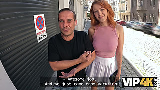 VIP4K. Horny Ginger Likes to Try Another Big Dick