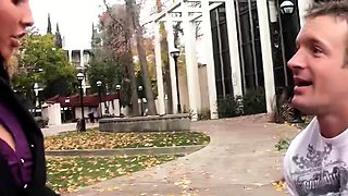 Latina Cougar at Pickup Casting Sex