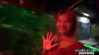 Thai Pornmovie Debut For Thick Booty Cutie At Tuktuk Patrol