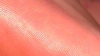 Cum on Sexy Feet Close up Pretty Small Toes