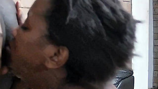 Ebony rimjob on Morty Black
