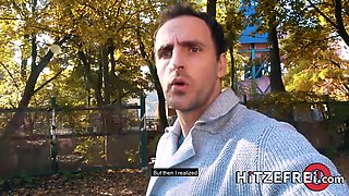 Dirty old Pornfighter makes Lola Shine squeak - Hitzefrei