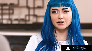 Girlsway - kinky destiny mi trains her curious fresh roomy Jewelz Blu how to squirt