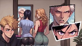 Hot animated episode with fake dicks and gamer step-brother action
