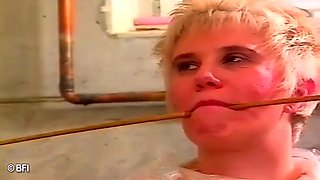 Kinky Domina Plays With Her Slaves