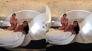 Gypsy Teen - Ep. 7 - Big Tits Brunette Voyeur - Sexlikereal