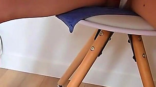 I've Had Breakfast with My Stepdad and He Caught Me Masturbating Under the Table!