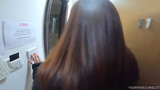 Pure Pee Desperation in the Hotel!