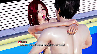 My Real Desire 15 - Alex and Elaine’s Secret Pool Hookup During Office Lunch Break