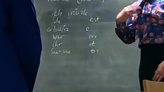 Knicker Cheat Schoolgirl Gets a Caning