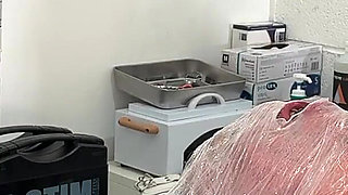 Sealed for Her Pleasure - Cling Film Kissing Session