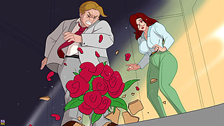 The Secret of the House #56: Fucking the Hot MILF in the Bathroom