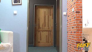 Fake hostel - college man fucks a guys trampy cheating mexican gf