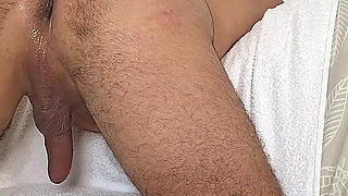 Femdom Handjob,prostate Massage and Strap-on. Medical Goves Fetish