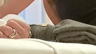 MILF Tied to the Bed with Stockings and Heels Fucked Hard