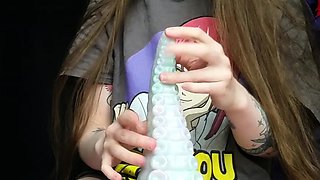 Real amateur college teens lick and toy pussy for hd hazing