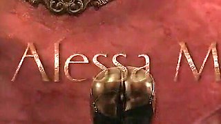 Miss Alessa Milano Nylons, My Bitch & Facestitting on the Rack Part 1
