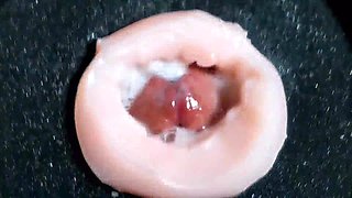 Machine for a huge portion of sperm! Super orgasm! Huge cumshot!