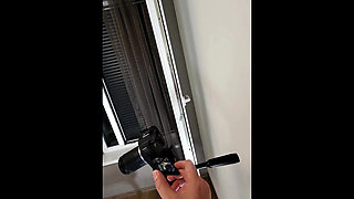 All natural big tits big ass amazingly beautiful college girl comes for a Halloween Costumes try on haul turns out it was porn