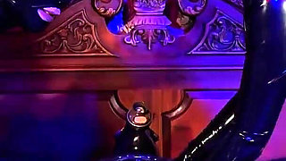 Pegging in Heavy Rubber and Gas Masks