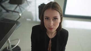 Black stockings beauty is going to take that dick deeper