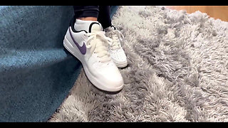 Goddess Kiffa JOI Sweaty and Stinky Nike Air Sneakers