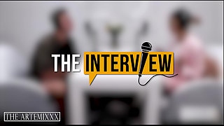 Sarah Arabic Interviews Artemixxx then gets creampied