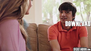 Big juggs cougar stepmom fucks stepson