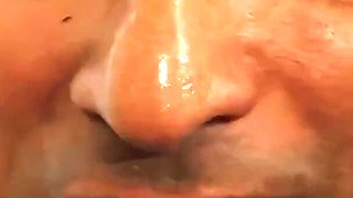 Katja Kassin Gets Double Penetrated and Takes Two Loads in Her Mouth