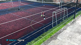 I Fuck a Fan After My Workout