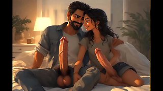 Teacher's Extra Home Class - Desi Housewife Anal and Big Cock Fucking in Hindi