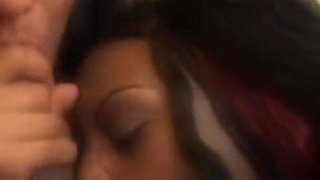 Black on Black Threesome for Two Black Sluts