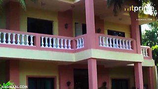 Indian amoral babes erotic video