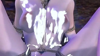 Feng Qing Er Fuck the Junggle Ghost - 3D Animation Hentai